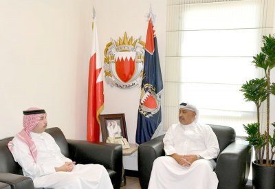 وكيل وزارة الداخلية يستقبل محافظ محافظة العاصمة