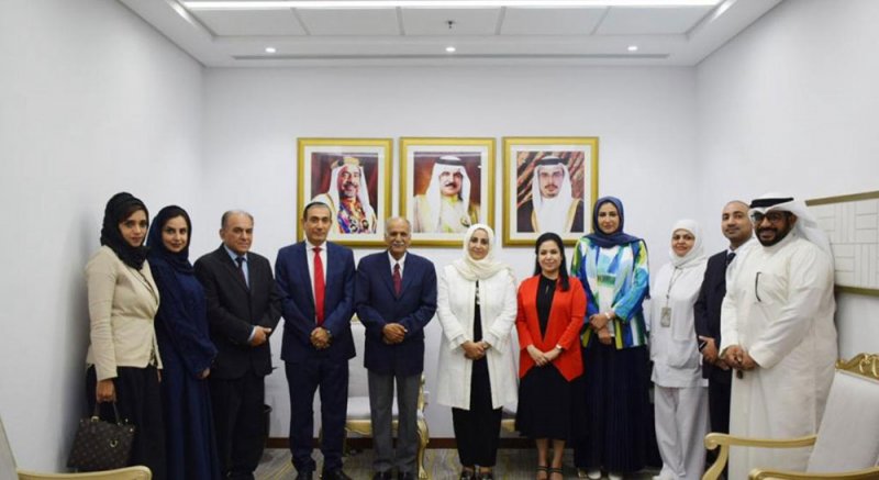وزيرة الصحة تستقبل وفدًا من الجمعية البحرينية لنقص الانتباه وفرط الحركة