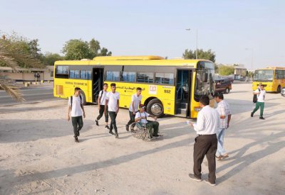 نقص في حافلات المدارس