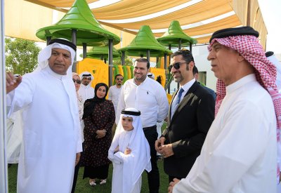 المبارك يتفقد مشروع "ذا فيلج" ويشيد بالشراكة مع القطاع الخاص
