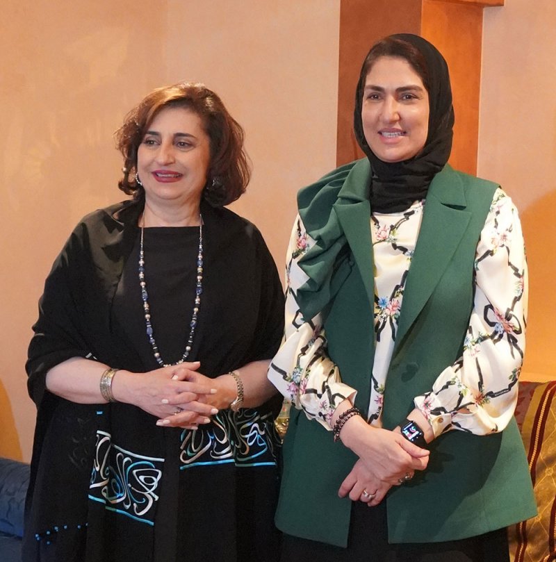 الأنصاري تعقد اجتماع عمل ثنائي مع المديرة التنفيذية لهيئة الأمم المتحدة للمرأة