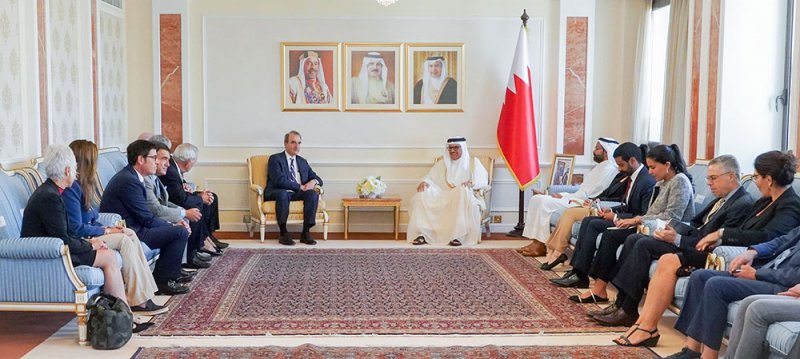 وزير الخارجية يستقبل رئيس الشؤون السياسية في اللجنة اليهودية الأمريكية