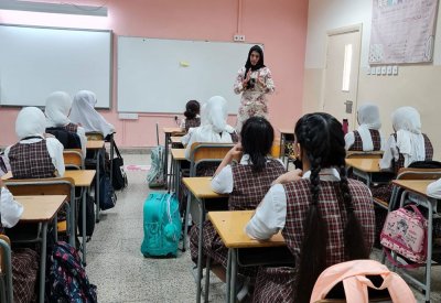 بالصور: انتظام سريع وسلس وسط جهود مدرسية وحماس طلابي