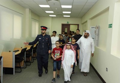 الأكاديمية الملكية للشرطة تستقبل طلاب مركز الشيخ عيسى بن علي آل خليفة لتعليم القرآن الكريم