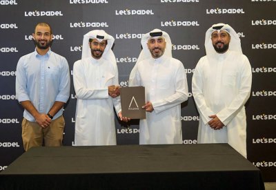 " لتس بادل " ترعى فريق الاهلي لكرة السلة