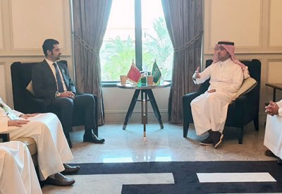 وزير البلديات يبحث التعاون المشترك مع وزير الشئون البلدية والقروية والإسكان السعودي