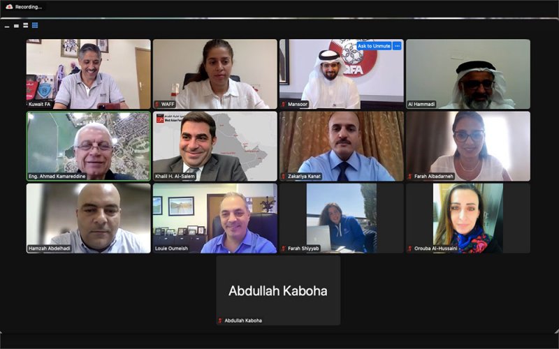 الحمادي يشارك في اجتماع اللجنة المالية باتحاد غرب آسيا