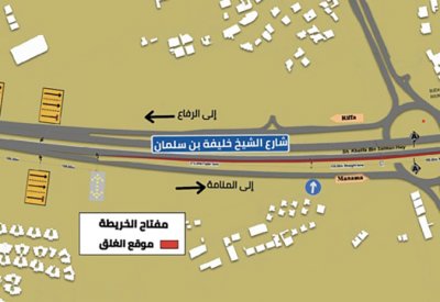 وزارة الأشغال: غلق المسار الأيمن فوق كوبري القدم