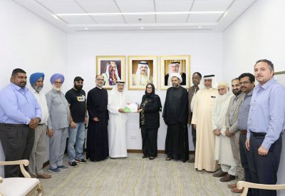 وزيرة الصحة تستقبل رئيس مجلس إدارة جمعية البحرين للتسامح وتعايش الأديان