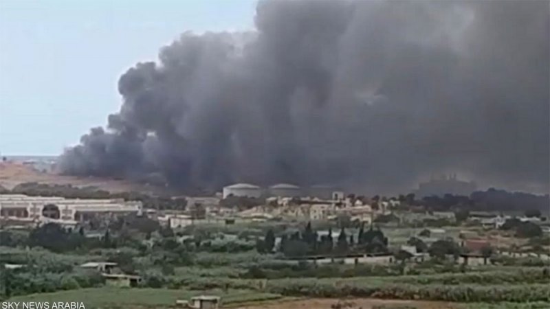 لبنان.. حريق كبير في مكب نفايات طرابلس يثير الذعر