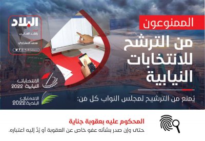 الممنوعون من الترشح للانتخابات النيابية