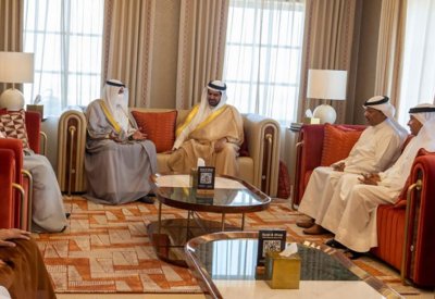 سمو الشيخ عيسى بن علي آل خليفة يستقبل وزير الصحة الكويتي السابق