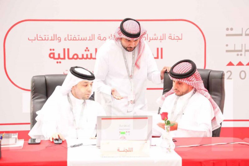 أبرز المرشحين بمدينة حمد يراجعون لجنة الشمالية