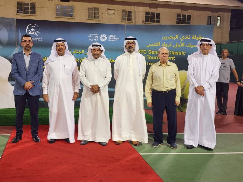 رئيس الاتحاد البحريني للتنس يؤكد دعم الاتحاد لكافة البطولات المحلية