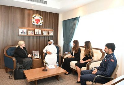 مدير عام تنفيذ الأحكام والعقوبات البديلة يستقبل خبيرة العدالة الجنائية في مؤسسة "نايكو" بالمملكة المتحدة