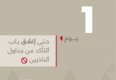 "التنفيذية للانتخابات" تحث المواطنين عبر الرسائل لمراجعة جداول الناخبين