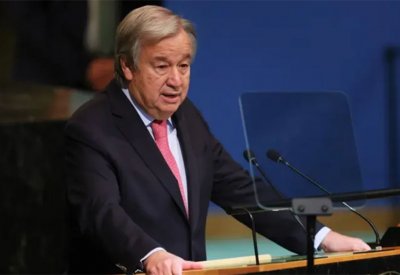 غوتيريش: نواجه أزمة عالمية كبيرة والشعوب تعاني كثيراً