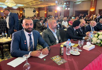 الحكم يوسف خنجي يشارك في إدارة منافسات بطولة عمان دايموند كاب الدولية