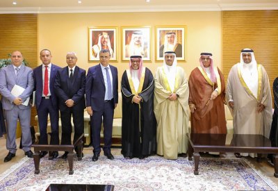 نائب رئيس المجلس الأعلى للقضاء يستقبل وزير العدل بالمملكة المغربية