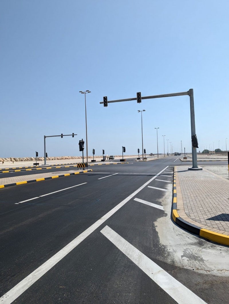 "الأشغال": إشارة ضوئية جديدة على شارع 13 مع طريق 1545 بمنطقة الحد