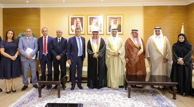نائب رئيس المجلس الأعلى للقضاء يستقبل وزير العدل بالمملكة المغربية
