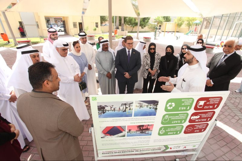 إفتتاح أوّل حديقة تعمل بالطاقة المتجددة بنسبة 100% في العكر الغربي