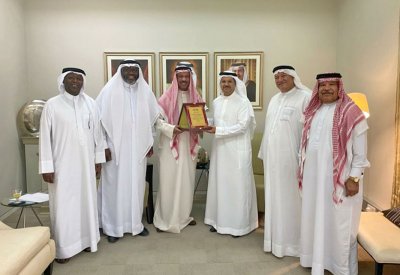 سعادة رئيس هيئة الثقافة يستقبل وفدًا من اتحاد جمعيات المسرحيين البحرينيين