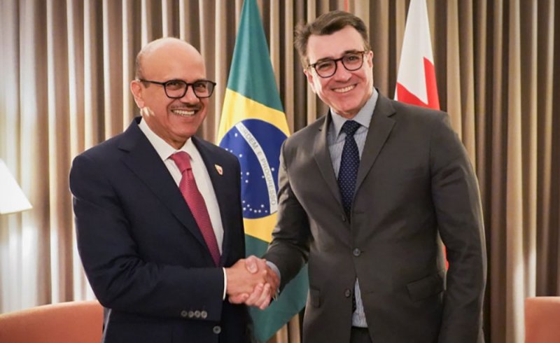 وزير الخارجية يجتمع مع وزير خارجية جمهورية البرازيل الاتحادية
