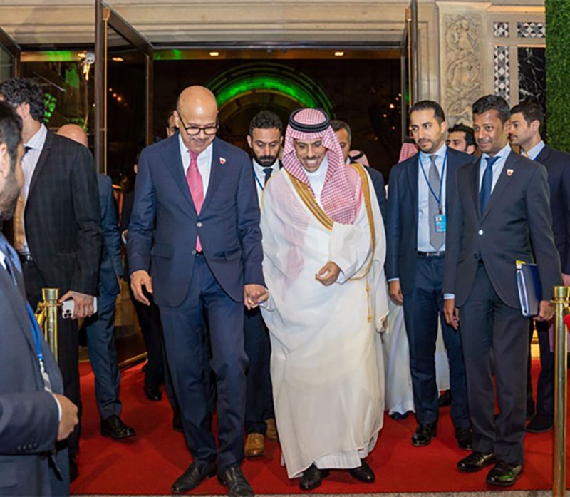 وزير الخارجية يحضر حفل الاستقبال الذي أقامته البعثة الدائمة للمملكة العربية السعودية بمناسبة اليوم الوطني