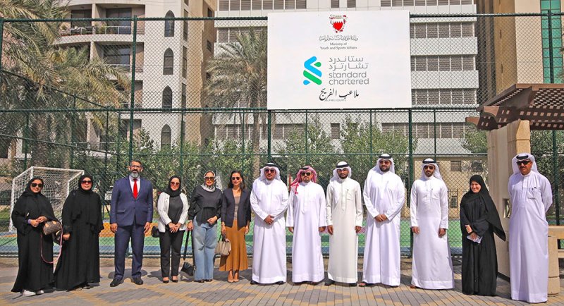 "الشباب والرياضة" و"هيئة الرياضة" تفتتحان ملعب حديقة الجفير ضمن "ملاعب الفريج"
