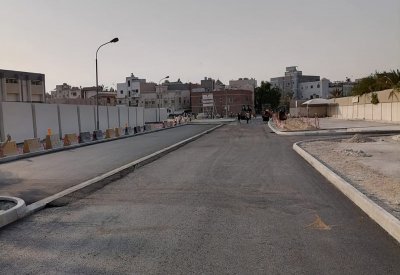 "الأشغال": هذه نسبة الإنجاز بمشروع تطوير شارع في البلاد القديم