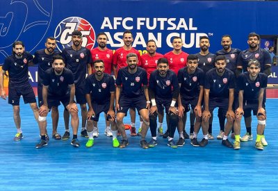 أحمر الصالات يلاقي تركمانستان في الجولة الثانية لكأس آسيا