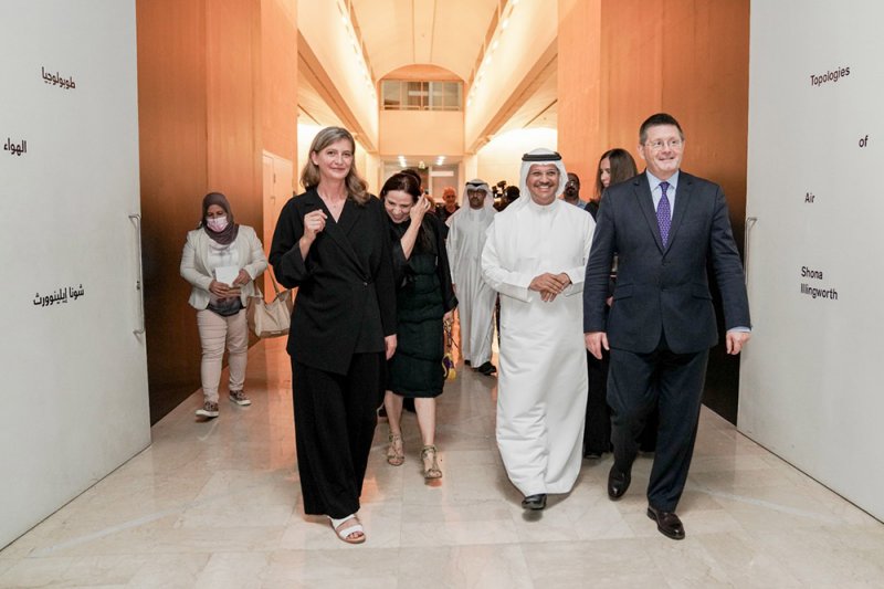 المعرض العالمي "طوبولوجيا الهواء" يفتح أبوابه في المتحف