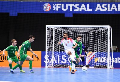 أحمر الصالات يتعادل مع تركمانستان بكأس آسيا