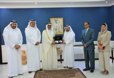 محافظ الشمالية يستقبل الفنان وحيد الخان ويشيد بأعماله الفنية والوطنية