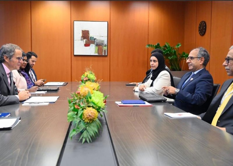 وفد البحرين يجتمع مع المدير العام للوكالة الدولية للطاقة الذرية في فيينا