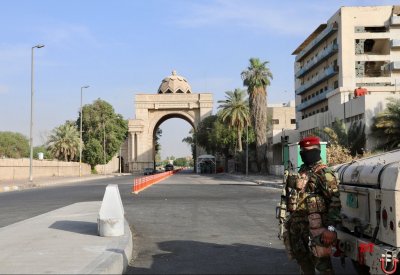سقوط صواريخ على المنطقة الخضراء بالعاصمة العراقية بغداد