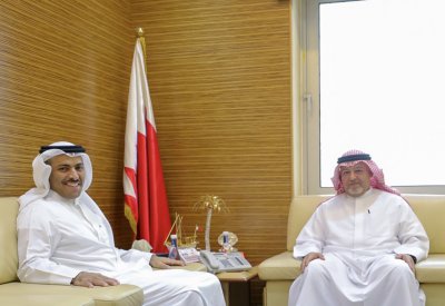 نائب رئيس المجلس الأعلى للقضاء يستقبل وزير شؤون الإعلام