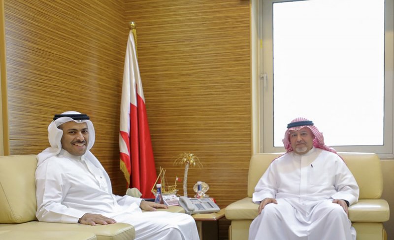 نائب رئيس المجلس الأعلى للقضاء يستقبل وزير شؤون الإعلام