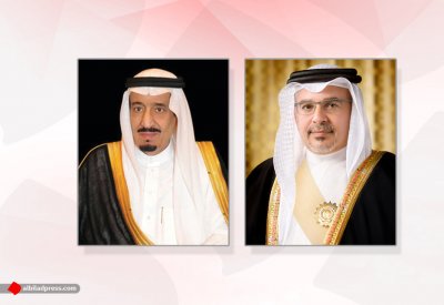 سمو ولي العهد رئيس مجلس الوزراء يتلقى برقية شكر جوابية من خادم الحرمين الشريفين
