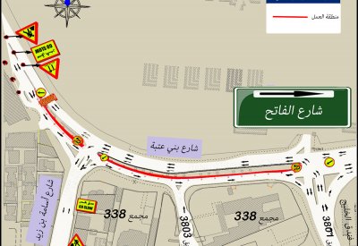 بدء العمل على تطوير شارع بني عتبة.. وهذا مخطط العمل