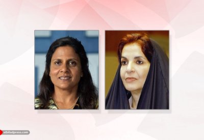 قرينة عاهل البلاد المعظم تستقبل السيدة الأولى لجزر المالديف