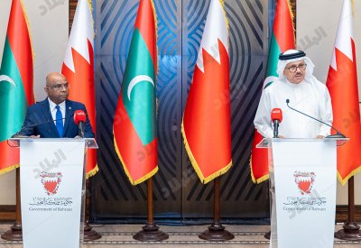 وزير الخارجية ووزير خارجية المالديف يعقدان مؤتمرًا صحفيًا