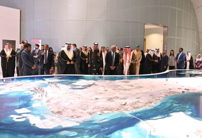 رئيس جمهورية المالديف يزور مجلس التنمية الاقتصادية