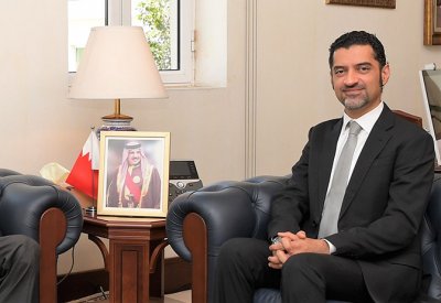 الوزير المبارك يبحث مجالات التعاون المشترك مع السفير الياباني