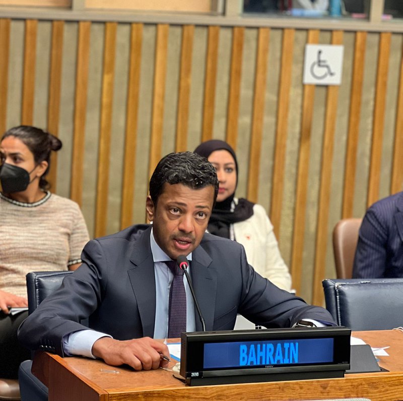البحرين تجدد موقفها الداعم لإنشاء منطقة خالية من الأسلحة النووية وأسلحة الدمار الشامل الأخرى