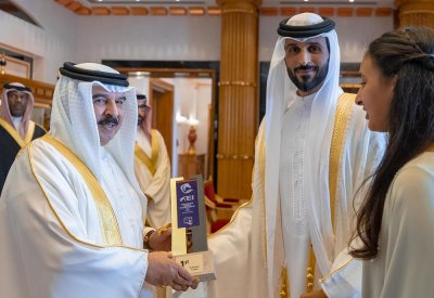 سمو الشيخ ناصر بن حمد يعبر عن اعتزازه لمواقف ودعم جلالة الملك المعظم