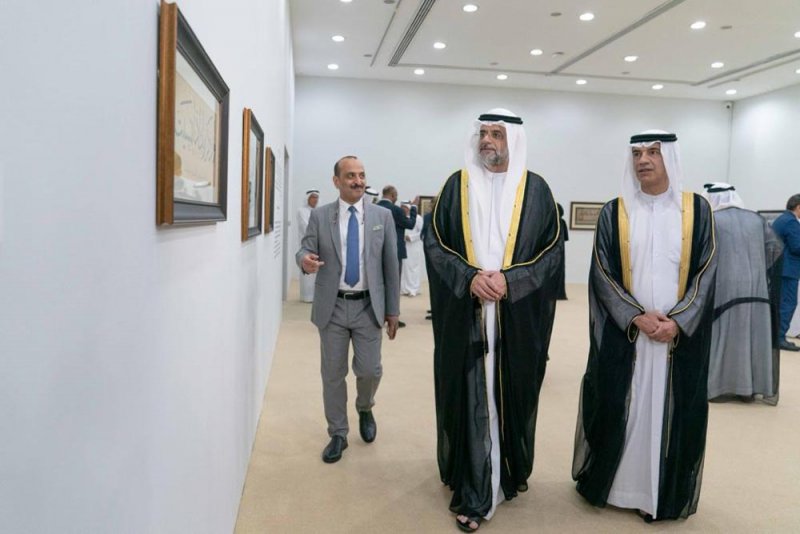 افتتاح فعاليات الدورة العاشرة من ملتقى الشارقة للخط