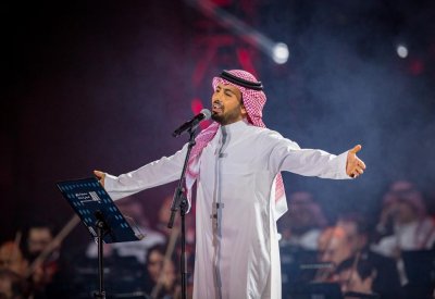 عبد الواحد يبدع في حفل أمسية عبد الرحمن بن مساعد