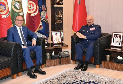 رئيس الأمن العام يبحث التعاون الأمني مع السفير الصيني لدى المملكة